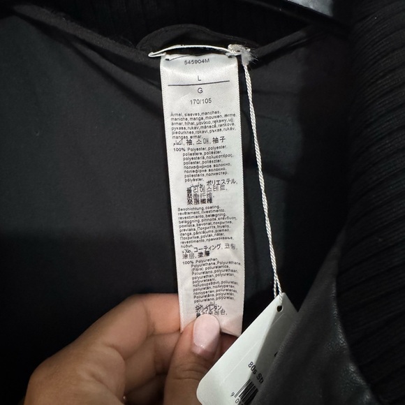 Wolford Black Leather Streetstyle Jacket - Picture 5 of 6